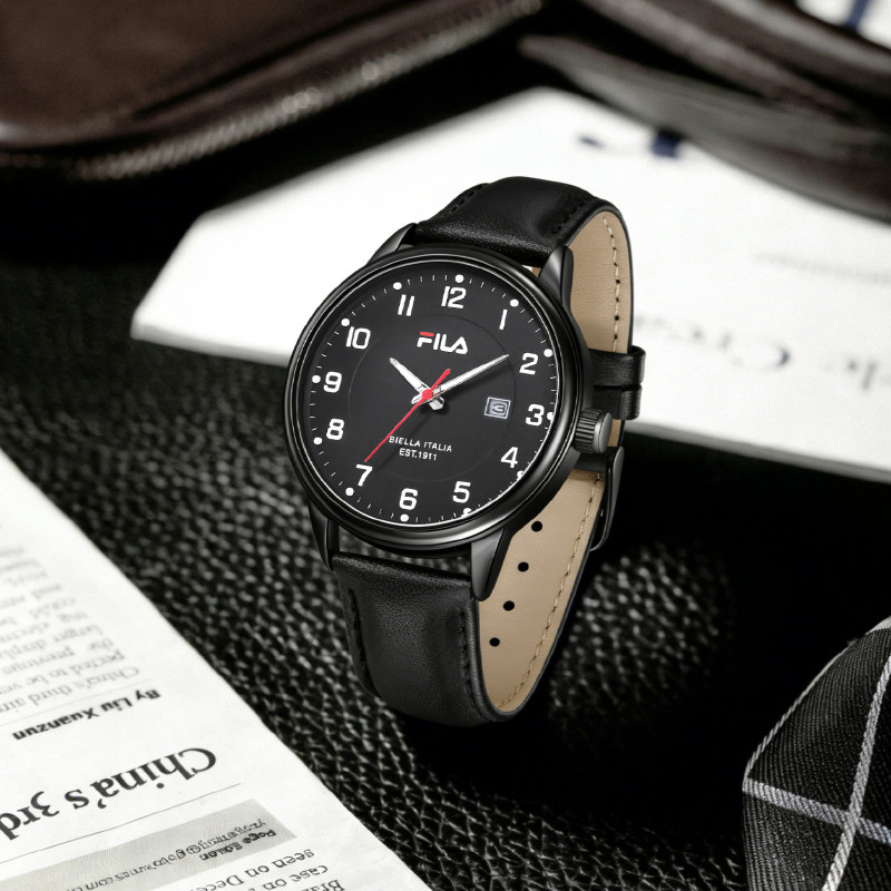 FILA斐乐学生手表初高中女生腕表考试静音专用石英手表新款6810