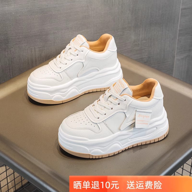 2025秋季新款厚底内增高7cm