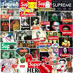 Personalized Trendy Brand Graffiti Stickers for Laptops, Suitcases, Scooters, Water Bottles, Electric Vehicles, Car Decoration Stickers