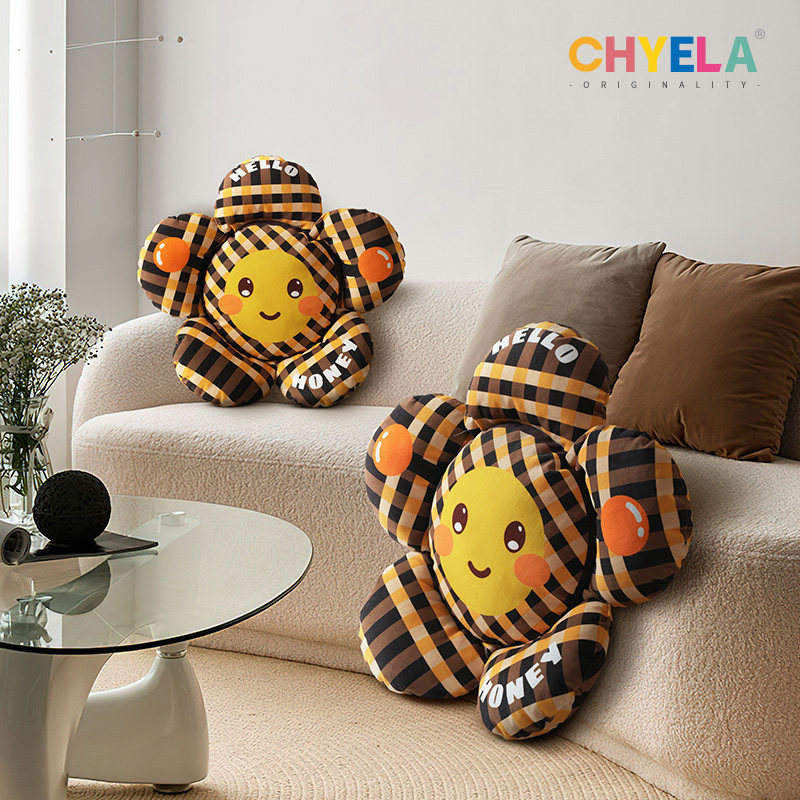 花瓣坐垫椅子屁垫花朵椅垫办公室久坐女座垫凳子座椅垫子AD146