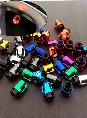 适用绿源FBZ7350/Forza300/NSS350铝合金气门嘴雅马哈绿源LIVA10