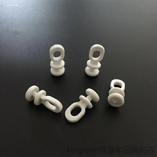 窗帘配件静音滚轴滑轮导轨扣环轨道固定卡扣小滑轮 小轮子挂钩老式