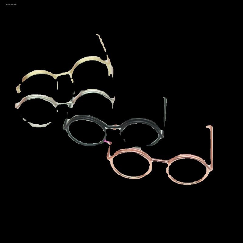 金属眼镜6cm眼镜配件无