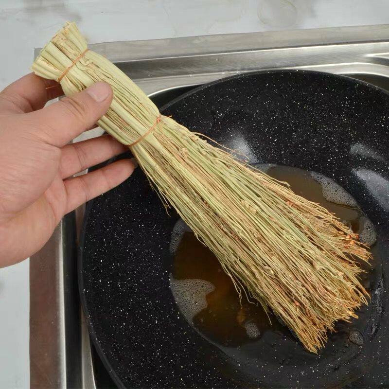 高粱苗穗锅刷炊帚厨房神