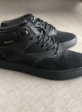 外贸大码男鞋防水防滑耐磨户外运动休闲鞋黑武士板鞋lakai