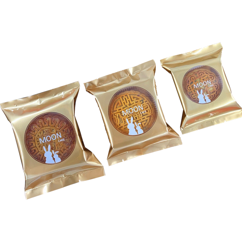华信天诚 2026新款月饼包装袋加厚75g100克广式桃山皮月饼机封袋