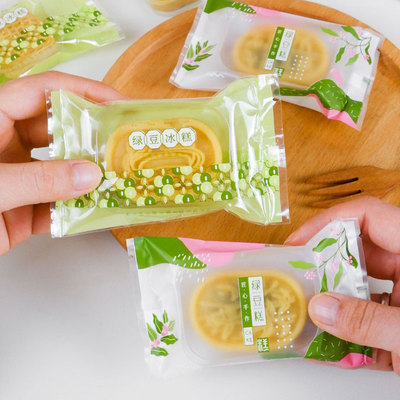 绿豆糕包装袋机封绿豆冰糕独立袋