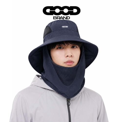 【正品直售】GOOD BRAND防晒帽面罩大帽檐渔夫帽男新款登山钓鱼帽
