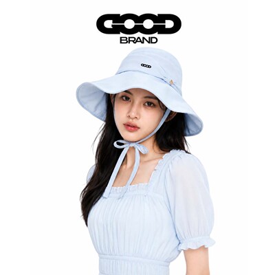 正品现货GOODBRAND渔夫帽户外度假风时尚款防晒帽女士遮阳帽休闲