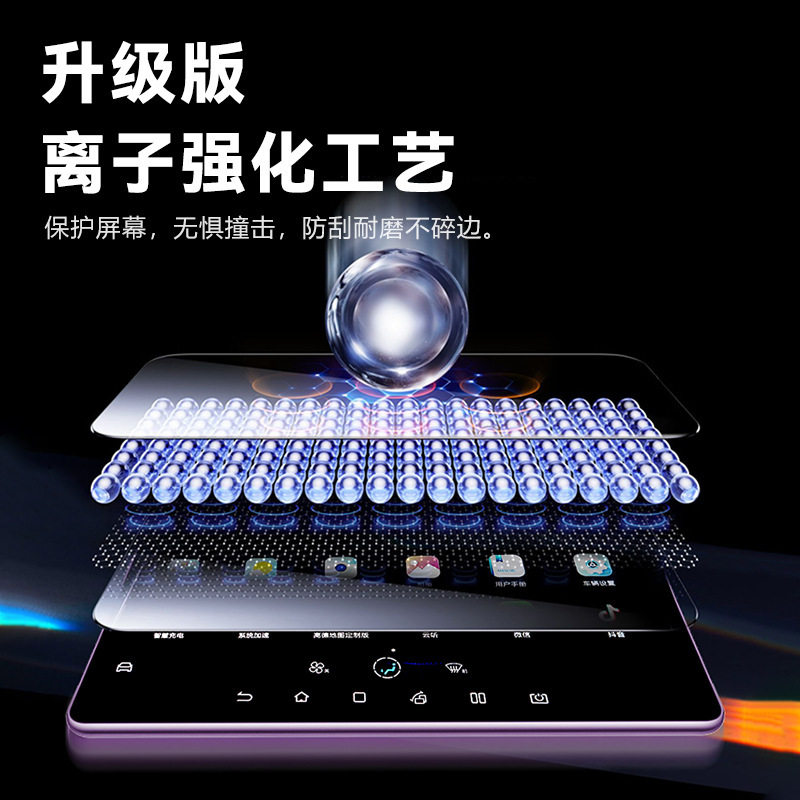 24款标志408/408X导航屏幕中控仪表柔性钢化保护防爆防刮贴膜用品