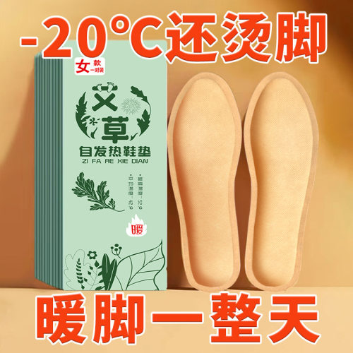 发热鞋垫女可行走自发热暖足贴男暖脚宝冬季10小时自加热鞋垫冬季