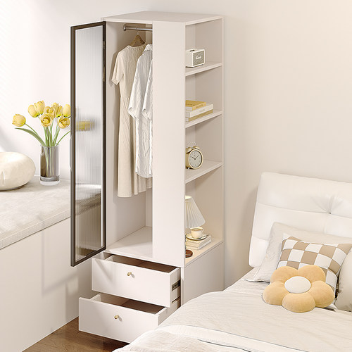 云顶冰简约百搭小户型衣柜