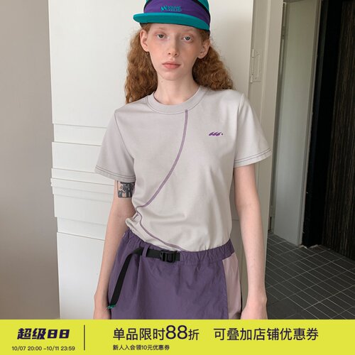 夏季百搭户外山系凉感T恤