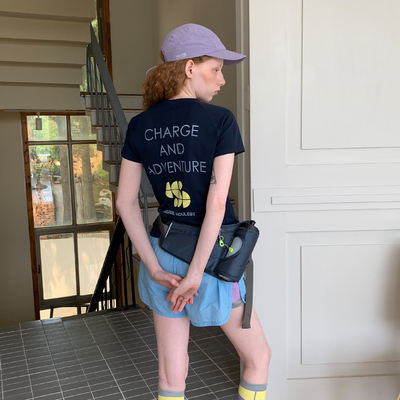 户外印花修身显瘦吸汗速干T恤