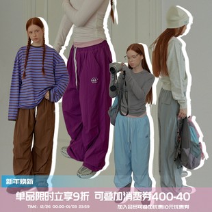 女 男徒步登山伞兵长裤 square houlest春夏轻薄防水户外休闲速干裤