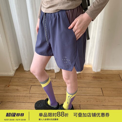 户外速干防泼水显瘦撞色女短裤