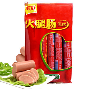 美好火腿肠 烧烤火锅泡面食材 优级/辣子蜀黍/玉米肠