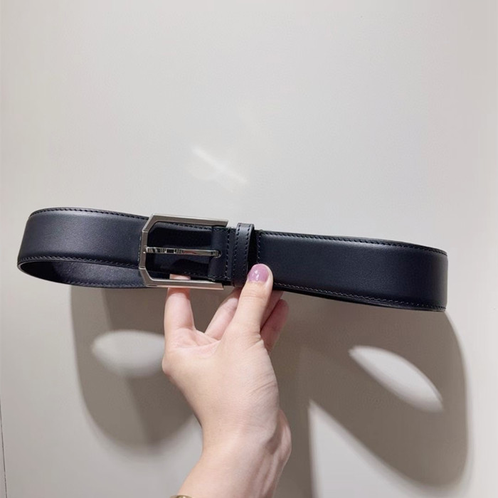 光面商务款高端休闲真皮男士腰带