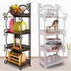 TOILET Shelf Iron art to ground Restroom Bathroom Jiaojia toilet Bathroom Storage rack Washstand