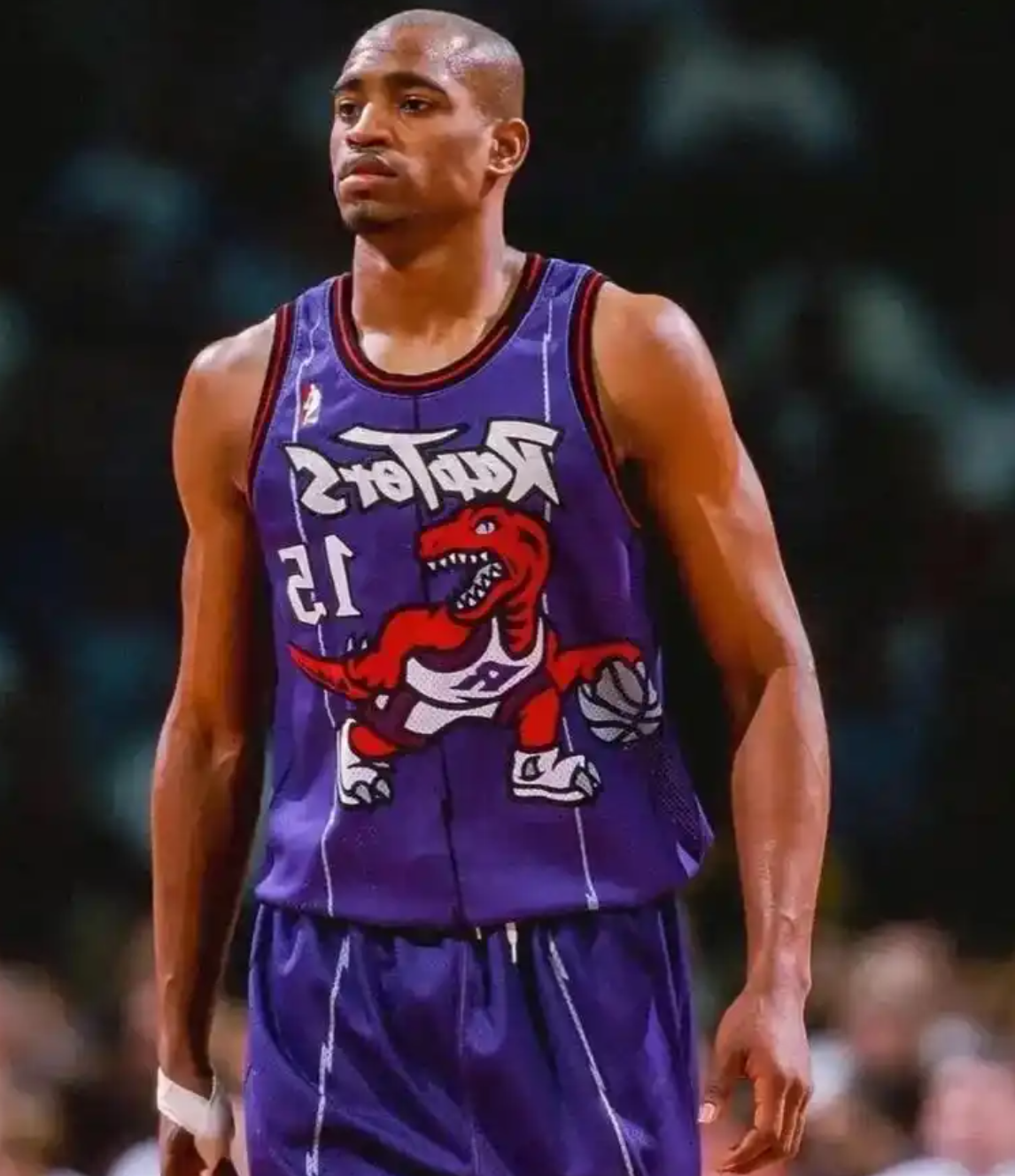Mitchell Ness NBA 98-99赛季 猛龙队 文斯卡特15号 球迷版 球衣