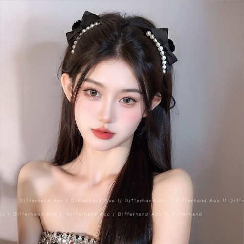 蝴蝶结小抓夹，打造精灵耳公主头
