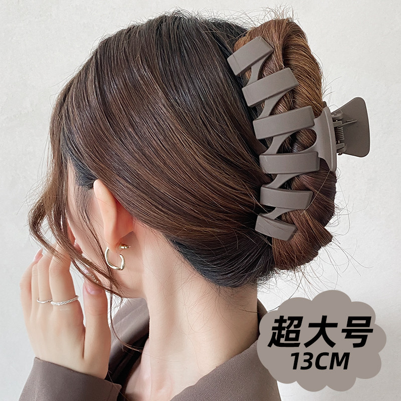 超大号13cm鲨鱼夹发夹