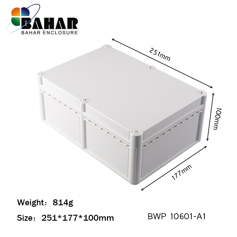 人气塑料外壳壳体仪器仪表元器件电子防水机柜巴哈尔BWP10601