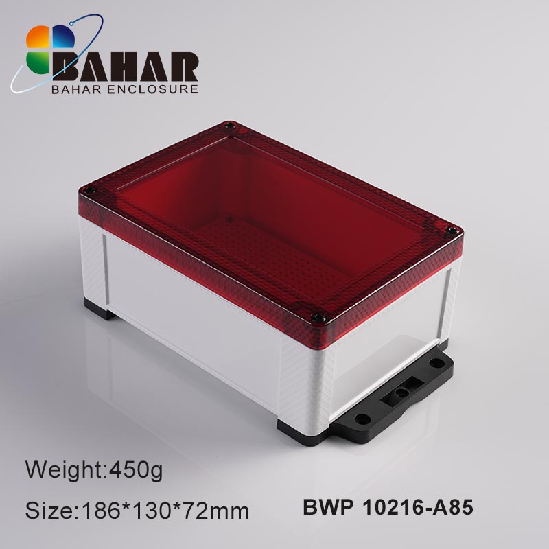 BWP10216新款巴哈尔壳体IP68防水盒塑料外壳透明盖盒进口材料厂家