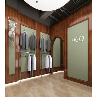 商务男装直播间背景墙3d立体壁纸大主播带货直播背景布大气高清可定制直播背景品牌同款直播场景布置搭建