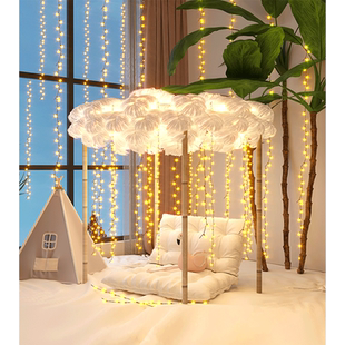 娱乐直播间背景布3d立体装饰女主播网红抖音拍摄高级感带货壁纸室内客厅简约温馨氛围感灯光场景布置背景墙