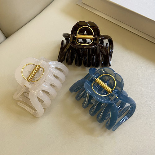 大号鲨鱼夹南瓜夹适合发量多