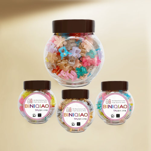 送收纳罐小号儿童女宝碎发抓夹