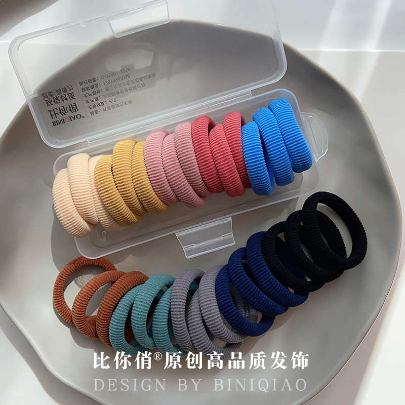 超柔高弹韩国高级感盒装发绳