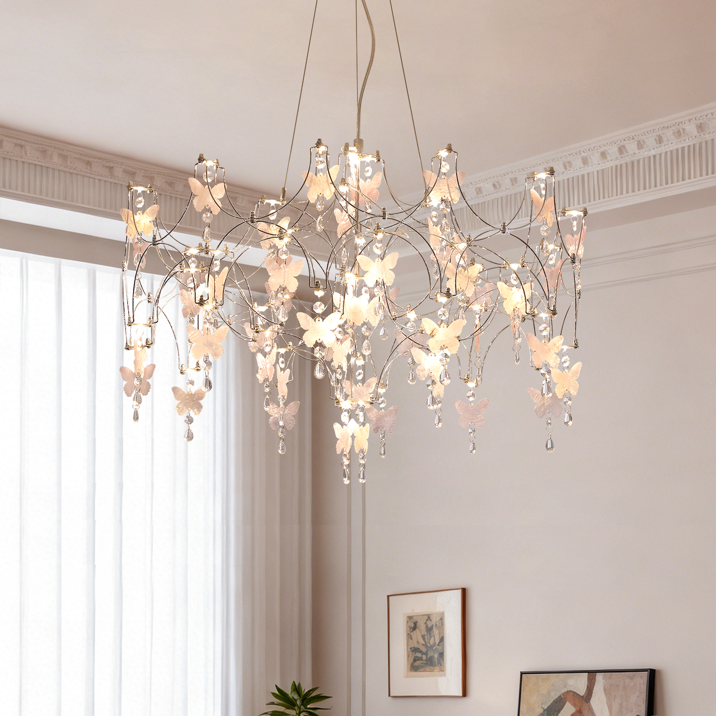 法式轻奢餐厅卧室儿童房氛围灯具