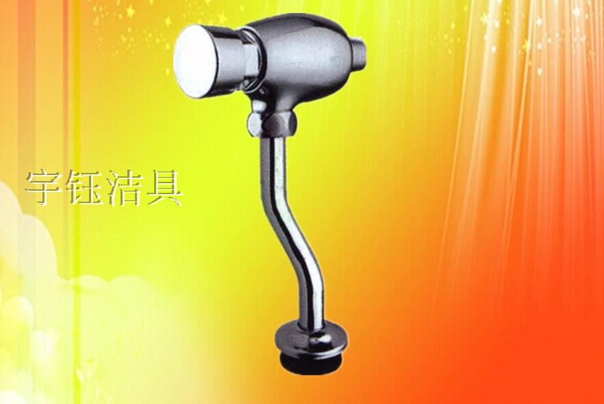 BY铜按键式冲洗阀手压延时自闭式冲水阀手按小便冲水器暗装入墙式