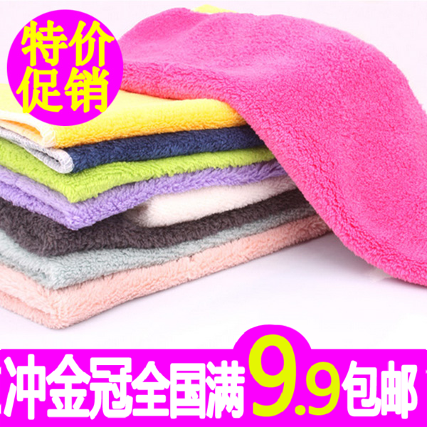 AC201清潔用具木纖維不沾油洗碗巾抹布多功能擦碗巾超柔軟擦手巾