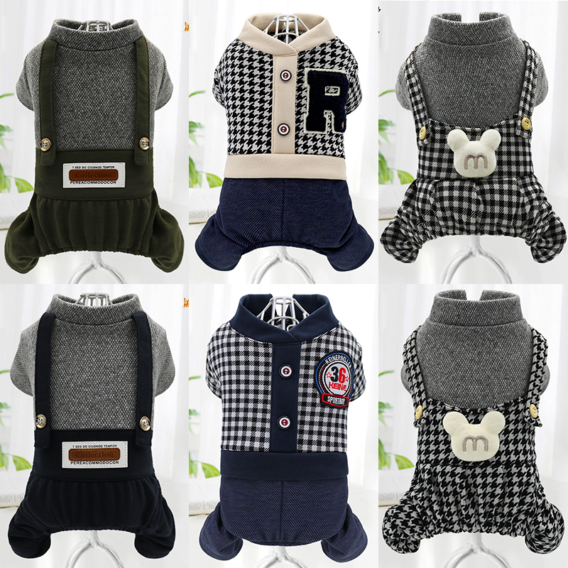 宠物衣服新款加厚保暖狗狗衣服