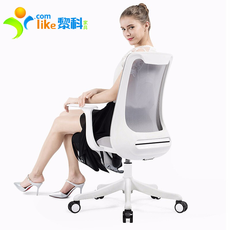 黎科电脑椅家用办公椅子人体工学升降转椅学生写字椅时尚书房椅
