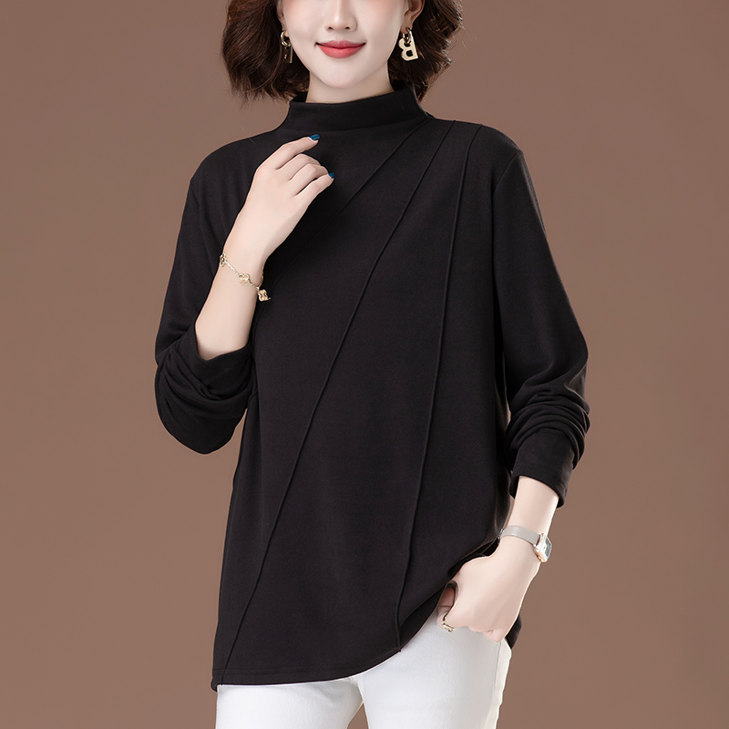 妈妈德绒品牌打底衫女正品高档可