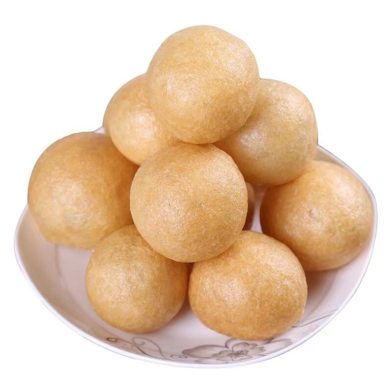 莫干山油面筋球塞肉酿肉商用小个油面筋泡发麻辣烫速食火锅食材