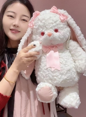 美盛匠新正版梦幻洛丽塔兔熊公仔玩偶包双肩背包单肩包女生斜挎包