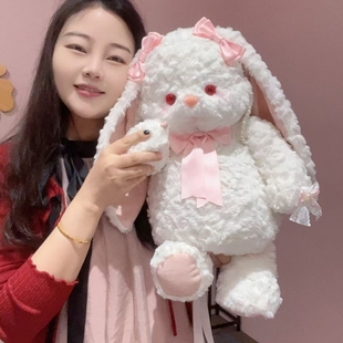 美盛匠新正版梦幻洛丽塔兔熊公仔玩偶包双肩背包单肩包女生斜挎包