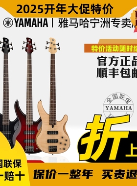 YAMAHA 电贝司TRBX604/605 进阶演奏版电贝斯电路