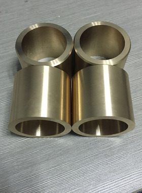 耐高温cusn8p锡青铜套 CUSN5P耐高压锡青铜管 耐磨损黄铜套 订制