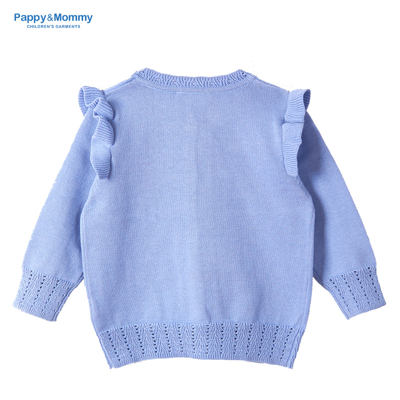 Pull fille PAPPYMOMMY à manche longue - Ref 2106166 Image 3