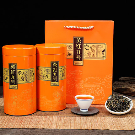 广东特产春茶英德红茶 英红九号 特级1959散装英九茶叶正品礼盒装