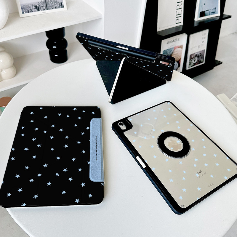 【3+Y折磁吸拆分】星星适用7第11代ipadair8保护套oppo5时尚iqoo4带笔槽13.2华为matepad11.5s壳小米平板8pro图片