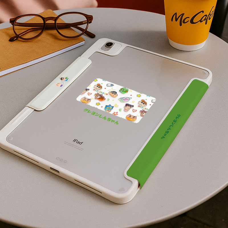 【3+y折带搭扣】男生笔槽适用华为matepad11.5s保护套防弯ipadair7小米平板8pro11卡通oppo4vivo壳iqoo5透明9