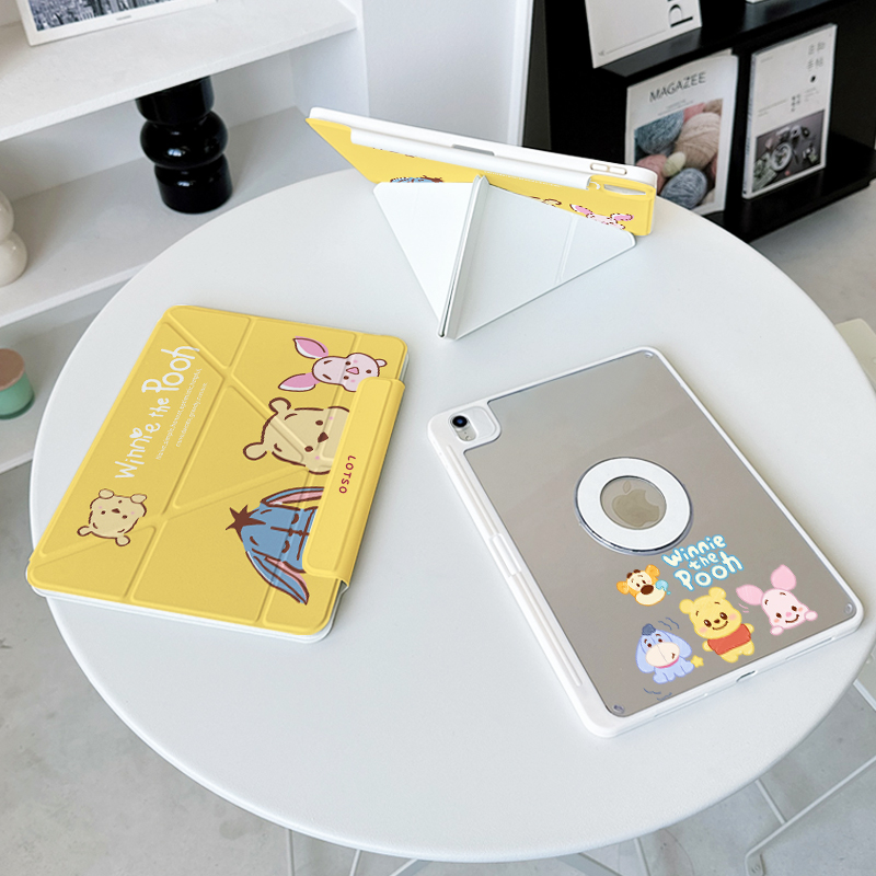 【3+y折磁吸可拆分】适用ipadair7保护套2025第11代小熊华为matepad12.2小米8pro一加vivo2oppo4带笔槽iqoo壳