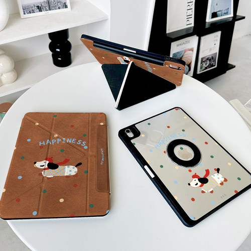 【3+Y折磁吸拆分】适用华为matepad12.2适用ipadair7保护套第11代pro11带笔槽oppo5小米平板8壳vivo4腊肠狗12